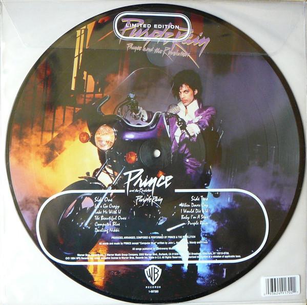 Prince and the Revolution – Purple Rain (Picture Disc) (LP) — cover artwork