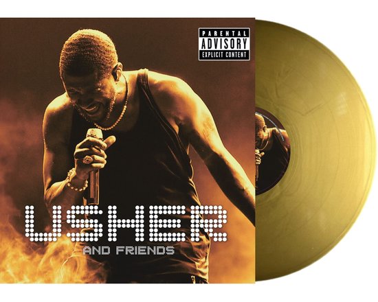 Usher - Usher and Friends - Gold Vinyl