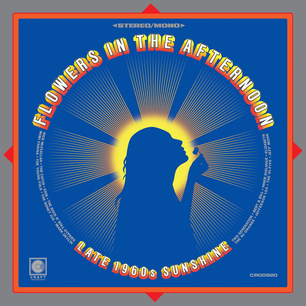 Various Artists - Flowers In The Afternoon: Late-1960s Sunshine (LP) RSD Black Friday 2025