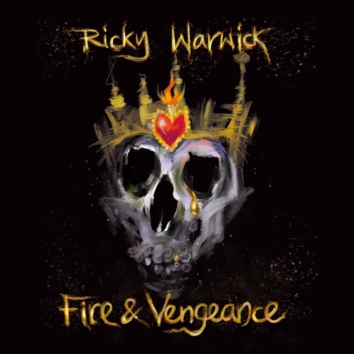Ricky Warwick – Fire & Vengeance CD (Signed CD)