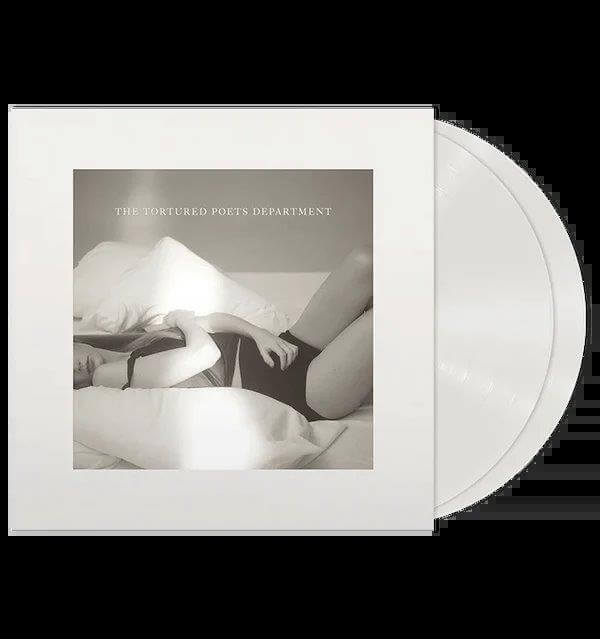 Taylor Swift - The Tortured Poets Department (Ghosted White Vinyl + Bonus Track ?The Manuscript?) 2LP