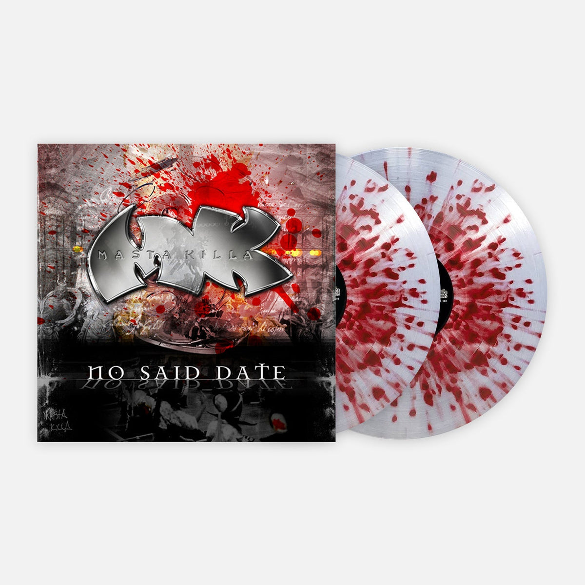 Masta Killa – No Said Date (VMP Exclusive Import Red Splatter Vinyl) (2LP) — cover artwork