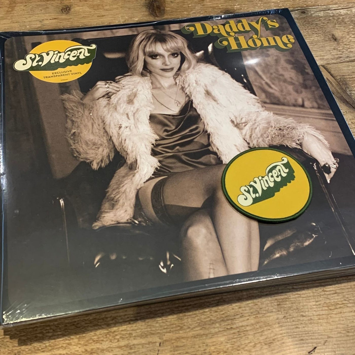 St. Vincent - Daddy's Home (Limited Edition Transparent Vinyl + Fabric Patch) LP
