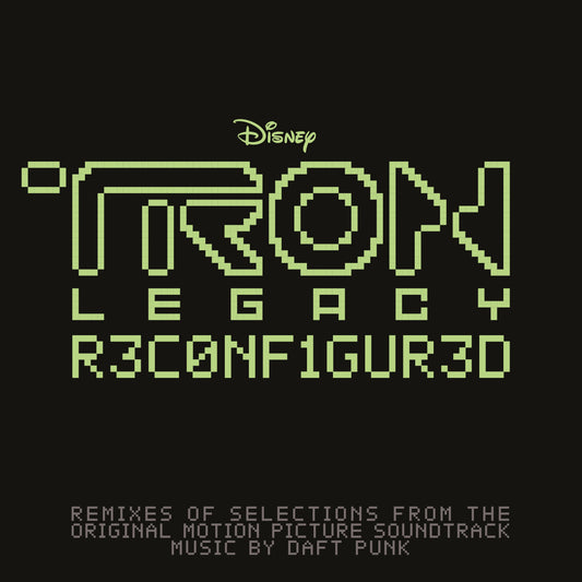 Daft Punk – Tron Legacy Reconfigured (Translucent Green 2LP) RSD20 — cover artwork