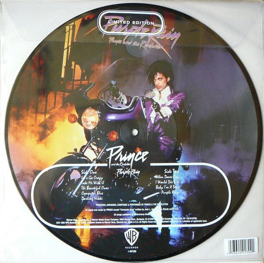Prince and the Revolution – Purple Rain (Picture Disc) (LP) — cover artwork