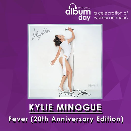 Kylie Minogue - Fever (White Vinyl) LP (NAD21)