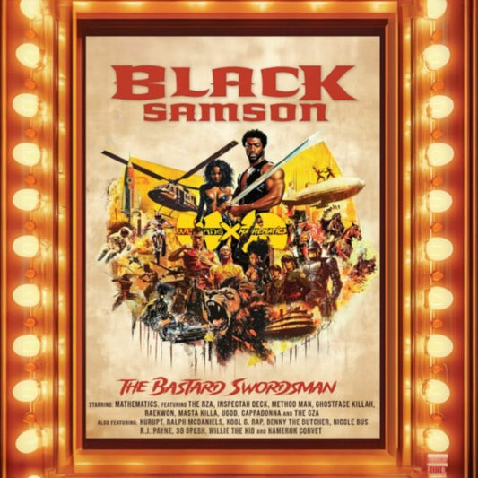Wu-tang and Mathematics – Black Samson – The Bastard Swordsman — cover artwork