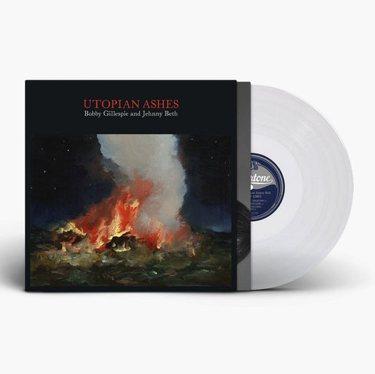 Bobby Gillespie and Jehnny Beth – Utopian Ashes — cover artwork