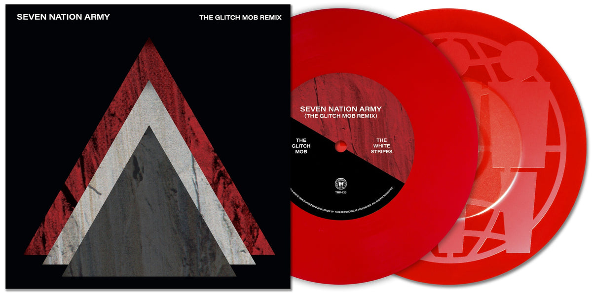 White Stripes - Seven Nation Army (Limited Edition Red Vinyl) (The Glitch Mob Remix) 7" Single