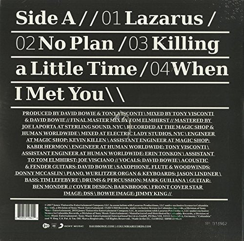 David Bowie - No Plan (RSD17) (12" Single)