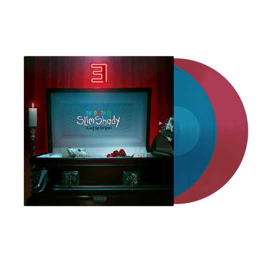 Eminem - The Death of Slim Shady (Coup De Grâce) Indie Exclusive Sea Blue & Ruby Red Translucent Vinyl (2LP)