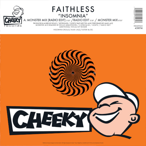 Faithless - Insomnia (12?) RSD Black Friday 2025