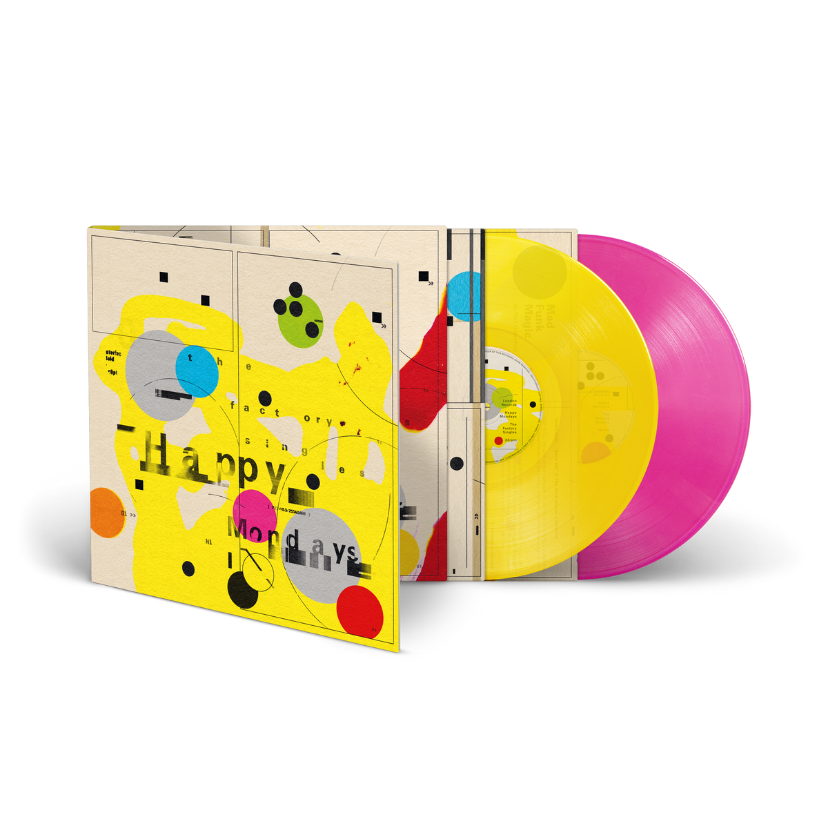 Happy Mondays – The Factory Singles — cover artwork