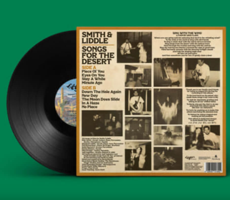 Smith & Liddle - Songs For The Desert (LP) Signed Copies
