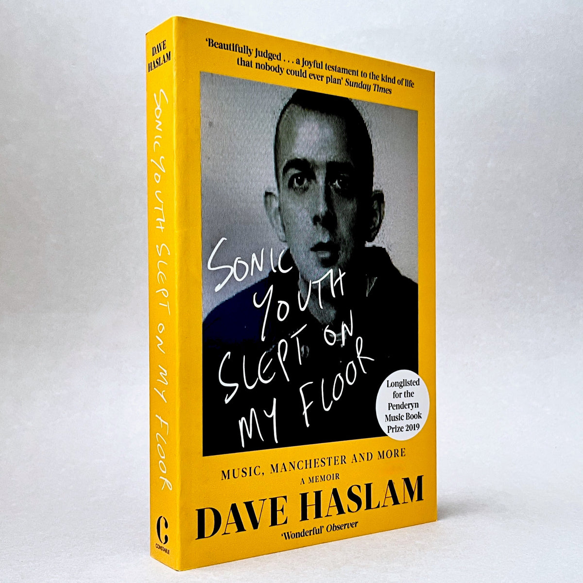 Dave Haslam – Sonic Youth Slept on the Floor — cover artwork
