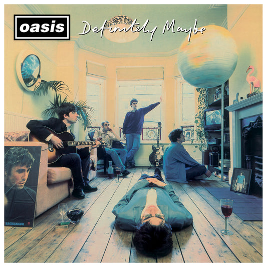 Oasis - Definitely Maybe 25th Anniversary Edition (Limited Edition Silver Vinyl) LP