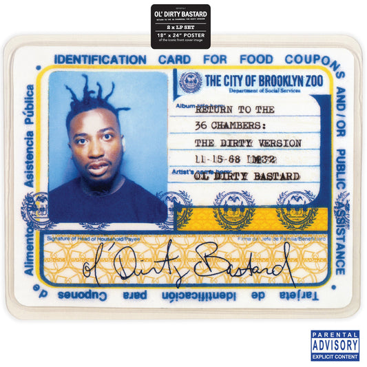 Ol' Dirty Bastard – Return to the 36 Chambers – The Dirty — cover artwork