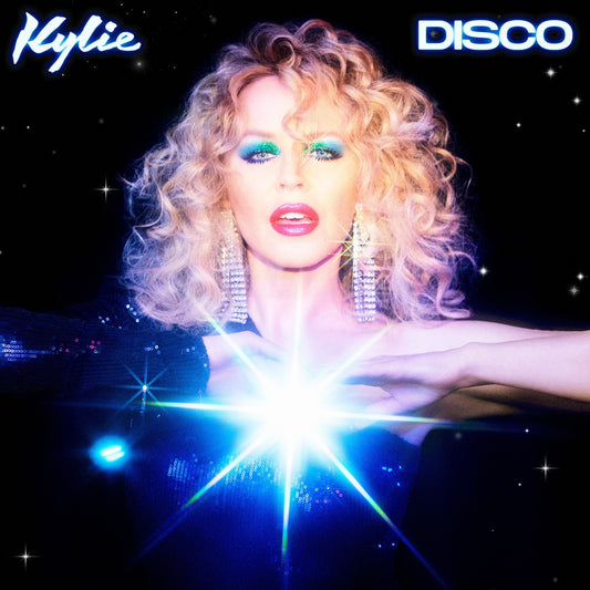 Kylie Minogue – Disco (Limited Edition Blue Vinyl) (LP) — cover artwork