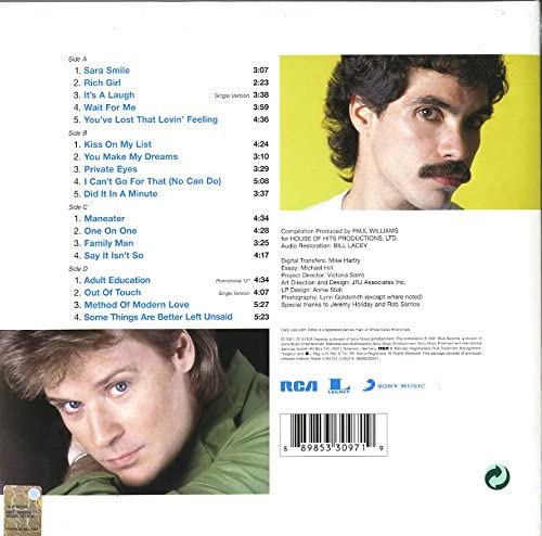Hall, Daryl & John Oates - The Very Best of Daryl Hall John Oates (LP)