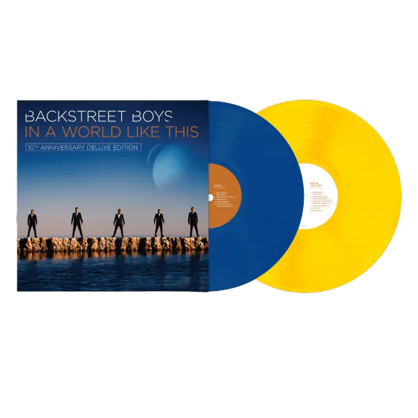 Backstreet Boys - In A World Like This (10th Anniversary Deluxe Edition Blue & Yellow Vinyl) 2LP