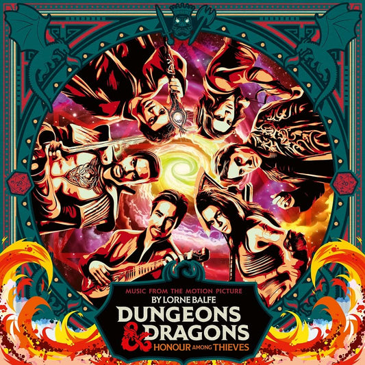 Lorne Balfe - Dungeons & Dragons (Honour Among Thieves) Pink Coloured Splatter Vinyl (2LP)