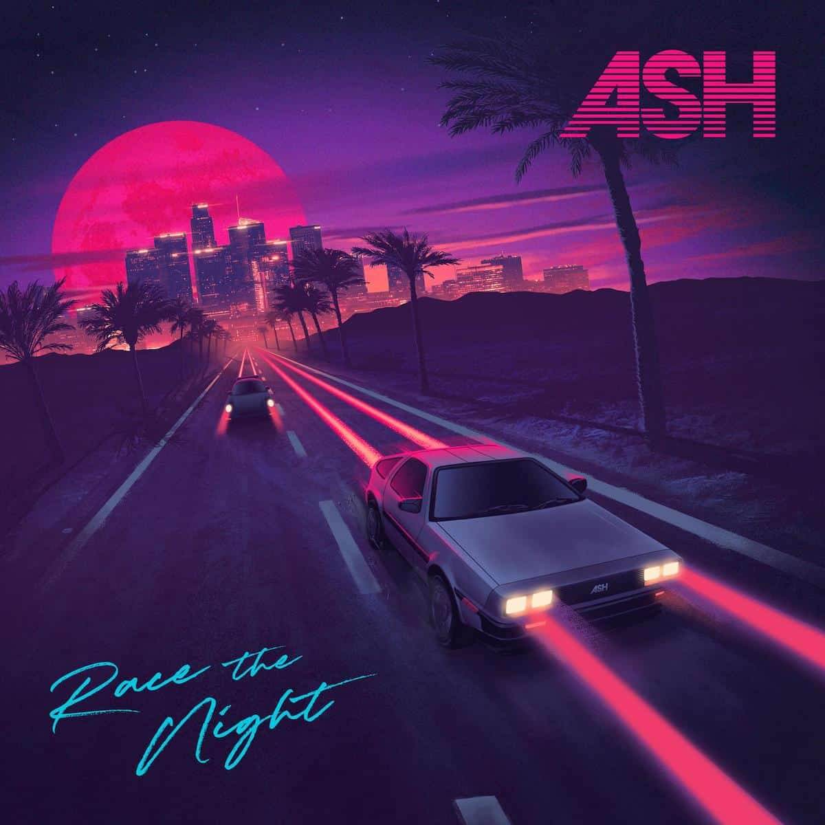 Ash - Race The Night (Transparent Violet Coloured Vinyl) LP