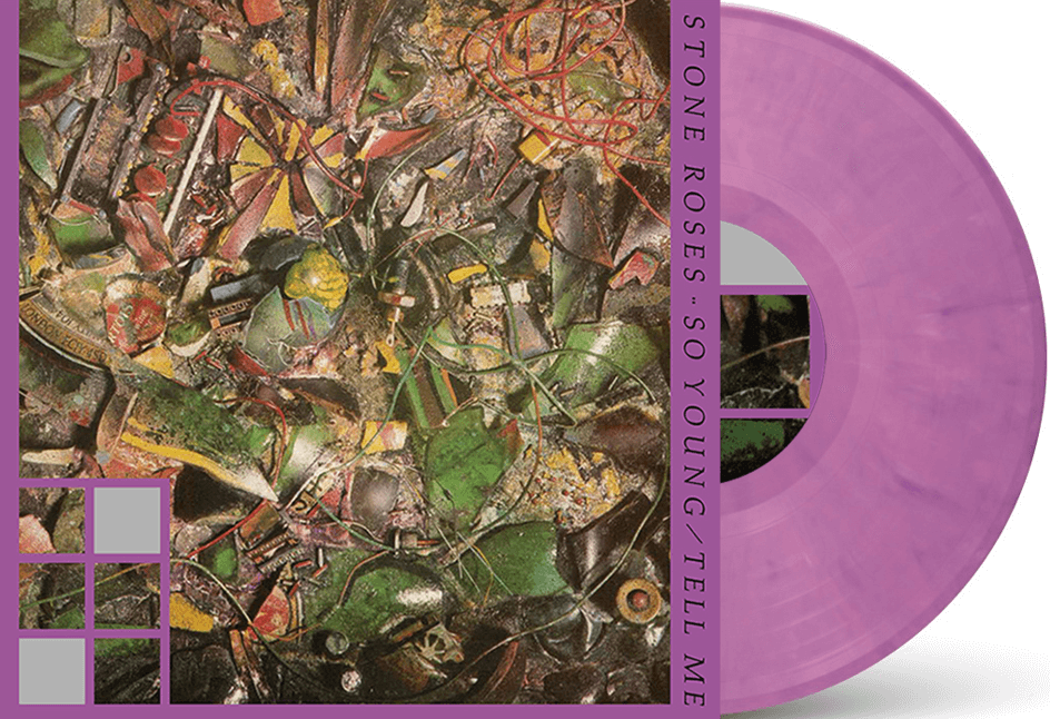 Stone Roses - So Young / Tell Me (Raspberry Vinyl) 12" Single