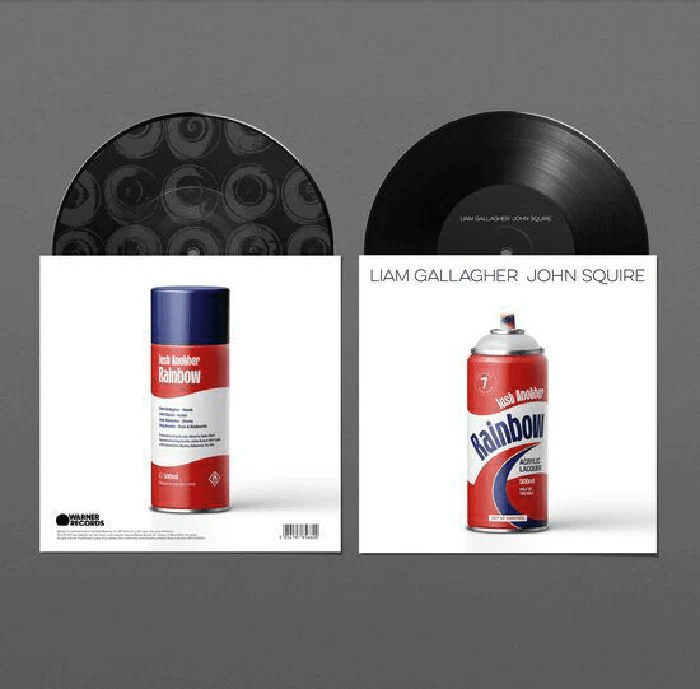 Liam Gallagher & John Squire - Just Another Rainbow (Limited Edition Etched Vinyl) 7" Single