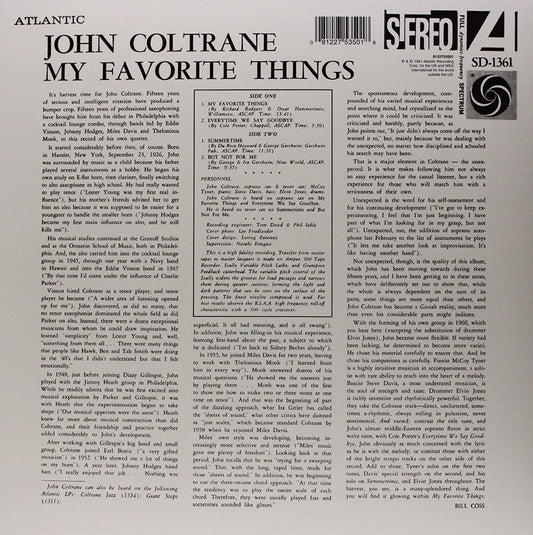 John Coltrane - My Favorite Things (LP)