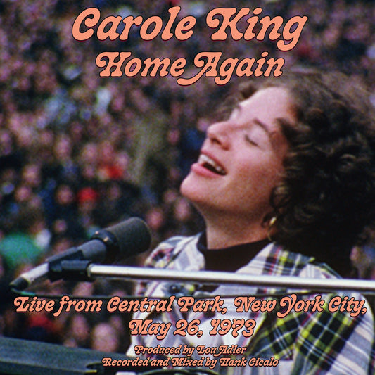 Carole King – Home Again – Live from Central Park New — cover artwork