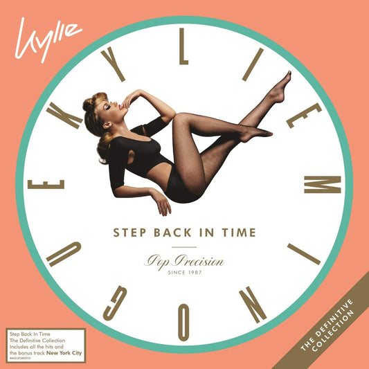 Kylie Minogue – Step Back in Time – The Definitive — cover artwork