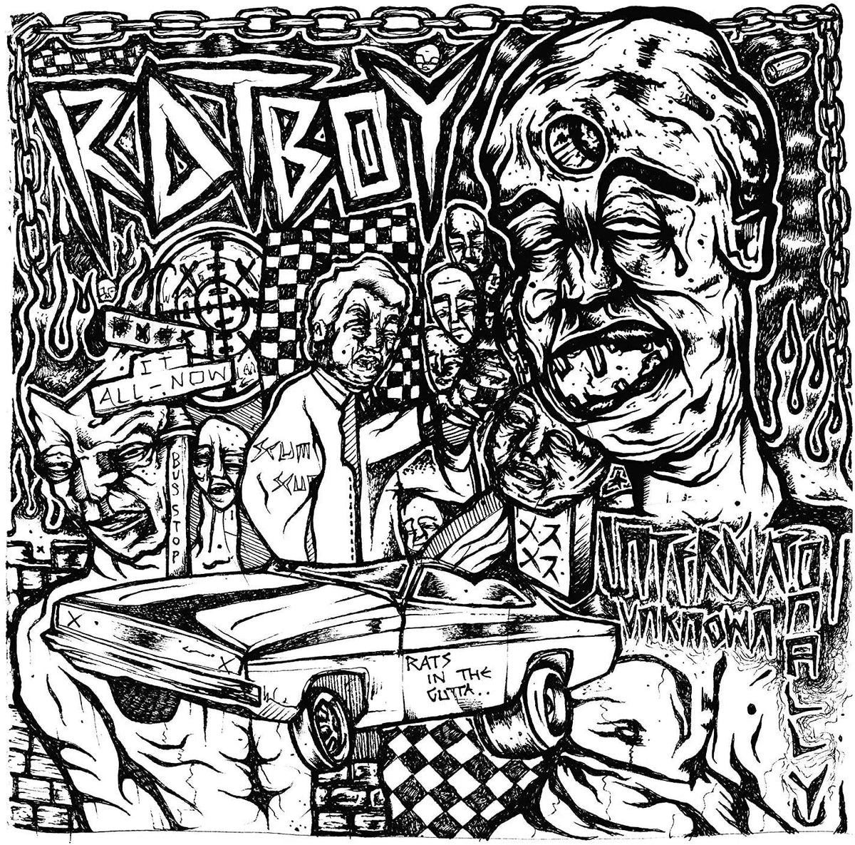 RAT BOY - INTERNATIONALLY UNKNOWN (LP)