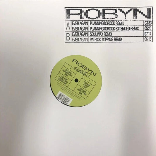 Robyn – Ever Again — cover artwork